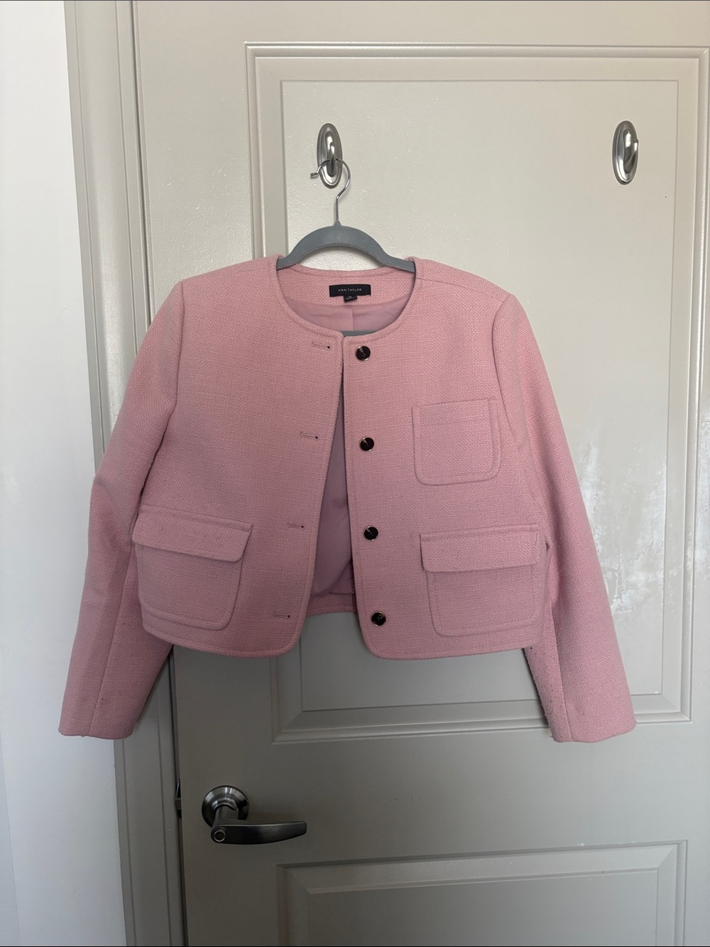 Excellent condition and Taylor, pink blazer 12p